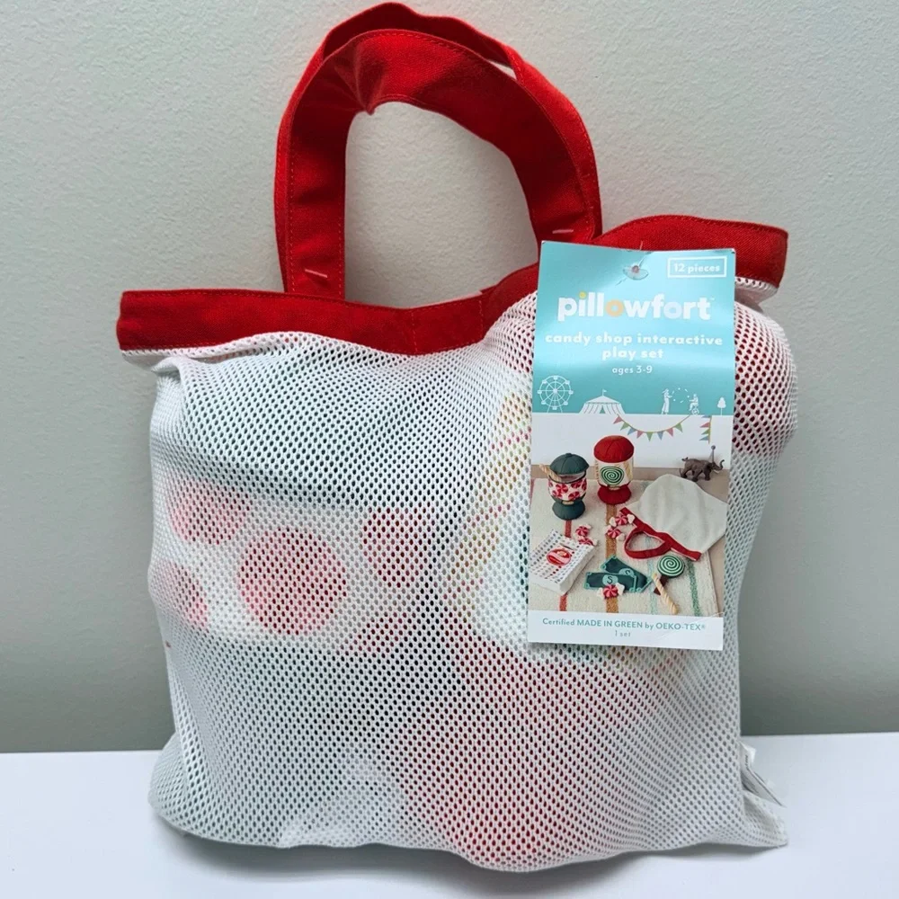 New! Pillowfort Candy Shop Kids' Interactive 12 piece Play Set, Plush